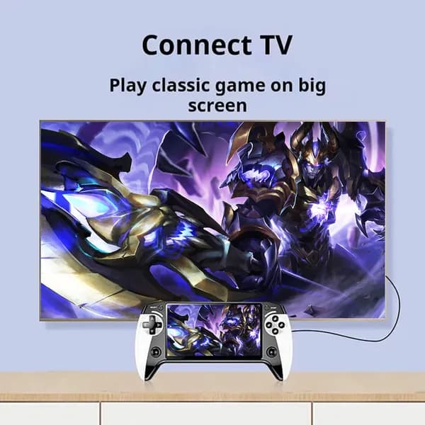 Портативная игровая консоль X9 с 5000+ играми, 5,5-дюймовым экраном и поддержкой TF-карт до 128 ГБ