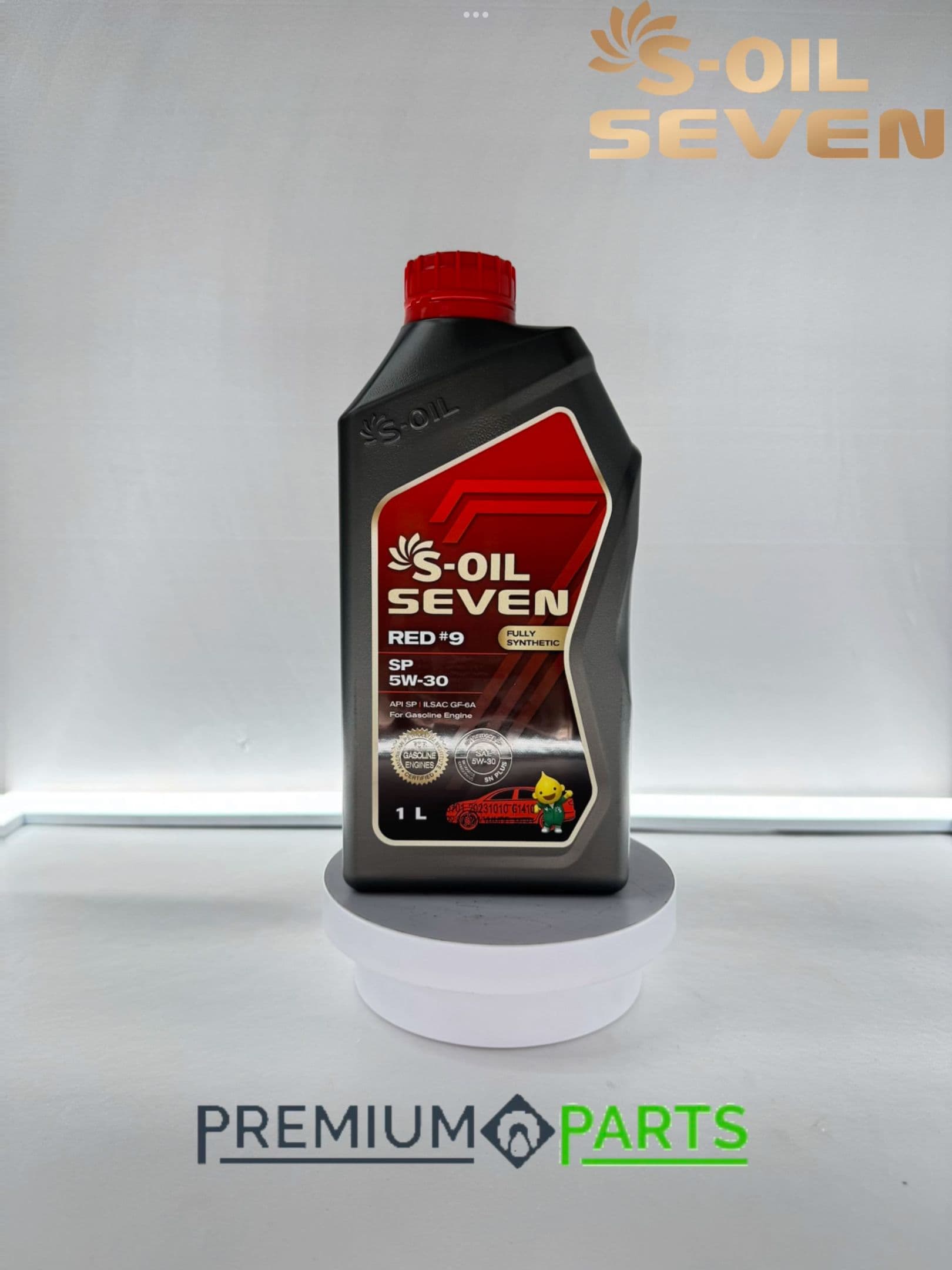 S-OIL SEVEN RED #9 5W-30 Масло моторное, Синтетическое, 1 л