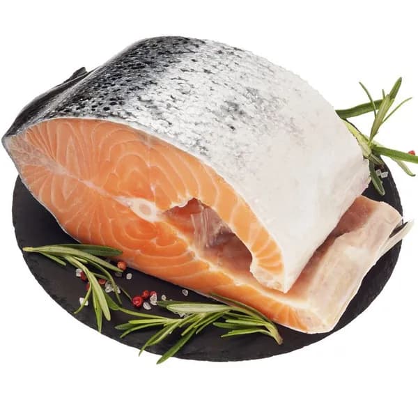 Семга чилийская замороженная кусок на коже 850 г