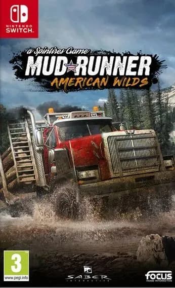 Игра Spintires MudRunner American Wilds для Nintendo Switch (русская версия) (Nintendo Switch, Английская версия)