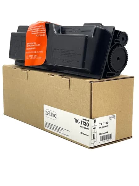 E-Line Картридж TK-1130 e-Line, совместимый, Черный (black), 1 шт