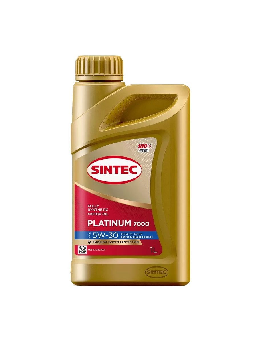 SINTEC Platinum 5W-30 Масло моторное, Синтетическое, 1 л