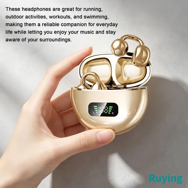 milochic Наушники беспроводные с микрофоном 1, Bluetooth, USB Type-C, слоновая кость