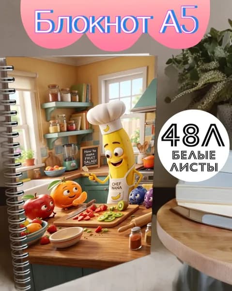 Блокнот, листов: 48