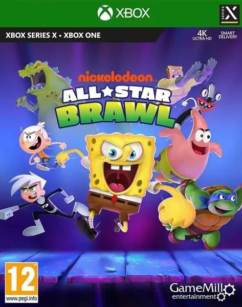 Игра Nickelodeon All-Star Brawl Xbox One, Series X Диск на Xbox