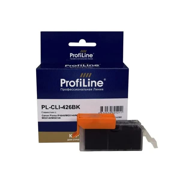 ProfiLine CLI-426BK - 4556B001 Картридж струйный черный 8,2 мл