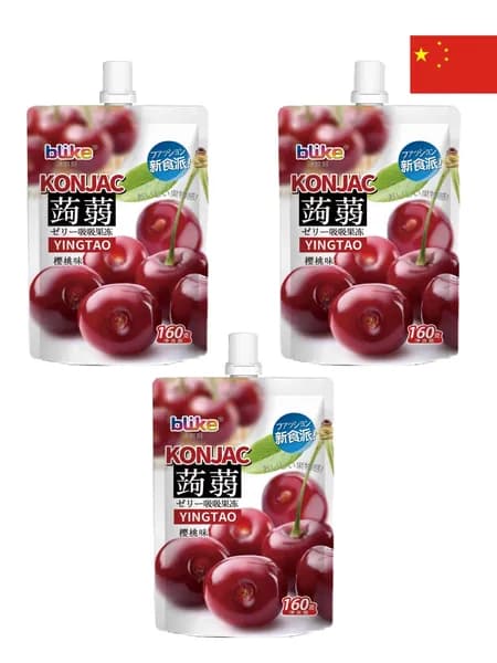 Желе Blike питьевое конняку Konjac Черешня 160г
