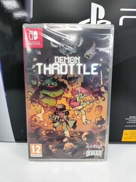 Demon Throttle Nintendo Switch, русские субтитры