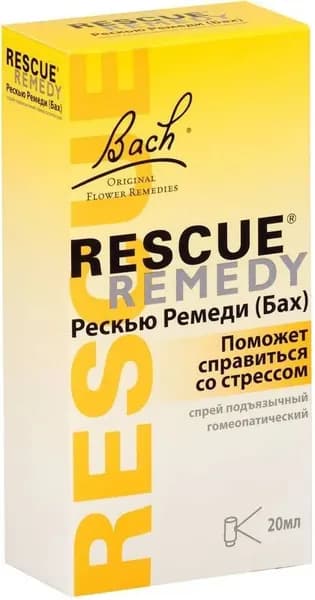 Рескью Ремеди Спрей подъязычный, 20 мл