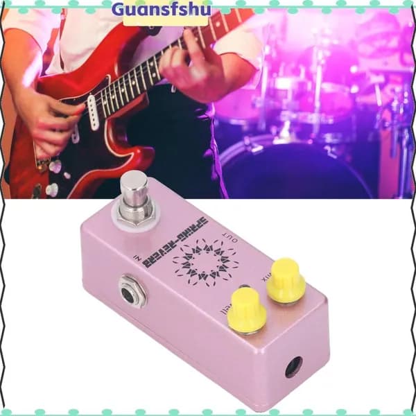 Педаль эффектов Spring Reverb, улучшение звука для гитаристов