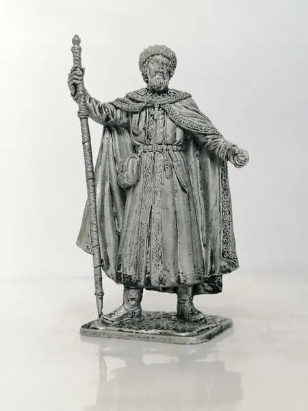 Князь Иван I Калита (1288-1340 гг.), оловянный солдатик в масштабе 54 мм.