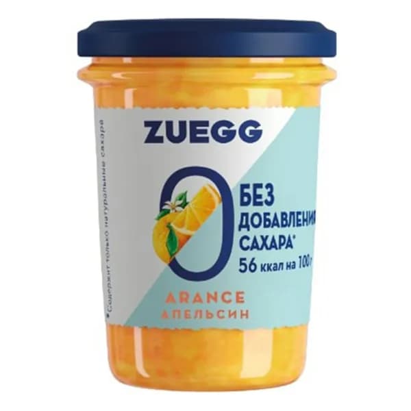 Конфитюр Zuegg Апельсин без сахара 220 г