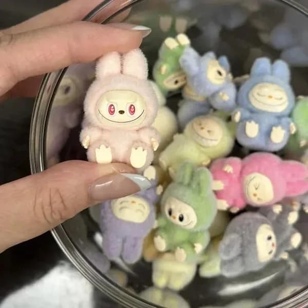 Мини фигурка Labubu 3 см декор для стола коллекционный подарок