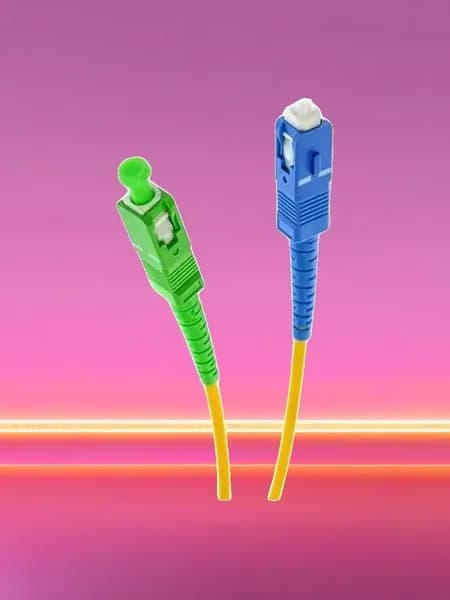 Патчкорд оптический SC/APC-SC/UPC, 40м