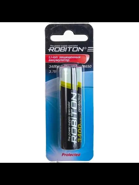 Аккумулятор Robiton 3 4 Li18650 NCR18650B 13485 BL1