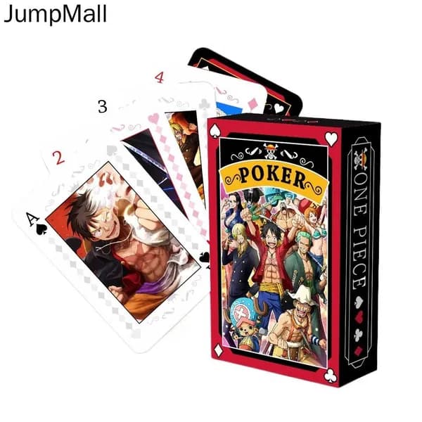 Карточка аниме покер, коллекционная карта,One Piece