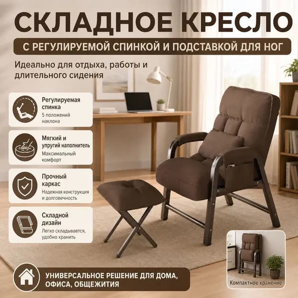 Кресло , 1 шт., 50х93х93 см