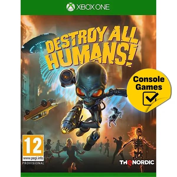 XBOX ONE: Destroy All Humans! (русские субтитры)