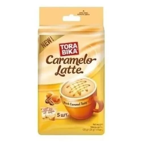 Torabika Кофейный напиток CARAMELO Latte 5пак*25г., 1 уп