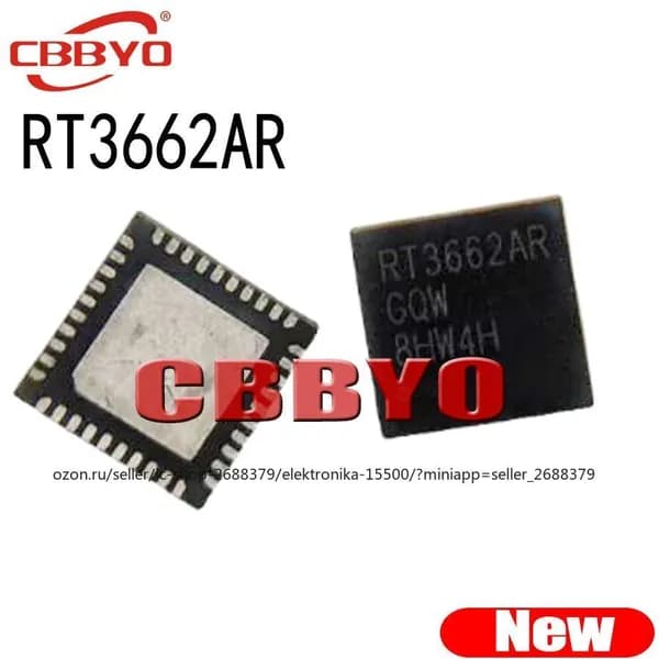 1шт/упак новый RT3662AR RT3662ARGQW QFN-40