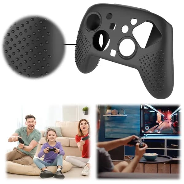 Силиконовый чехол для Switch 2 Pro с противоскользящей текстурой