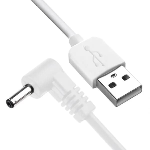 Кабель для зарядки от USB к DC3.5-белый