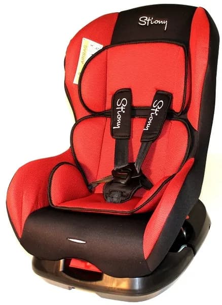 Автокресло 303 С ВКЛАДЫШОМ (красный) Stiony