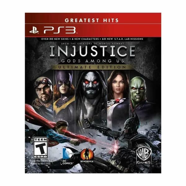 Игра PS3 игра Injustice Gods Among Us Ultimate Edition (PlayStation 3, Русская версия). Уцененный товар