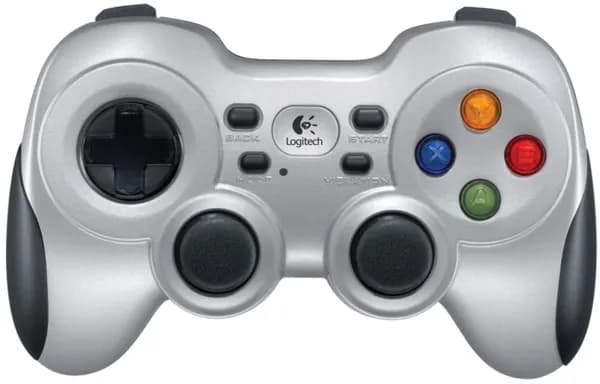 Геймпад Logitech Wireless Gamepad F710 940-000145 940-000145/940-000142, беспроводной, серебристый