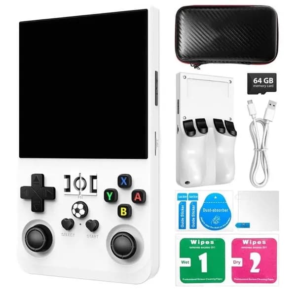 Портативная игровая консоль R36Max, Белый