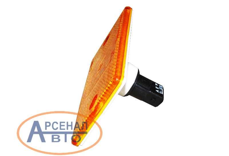 Фонарь габаритный боковой 24в оранжевый светодиодный (разъём амр, 65*115), 4462, 3731-02 4462, 3731-03