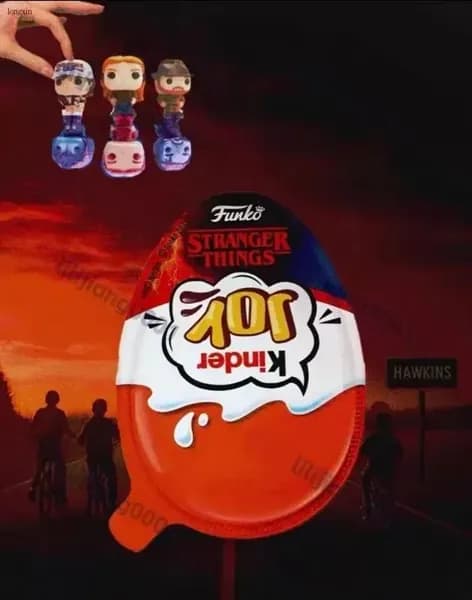 Kinder Joy Stranger Things Шкатулка для слепых из Гарри Поттера