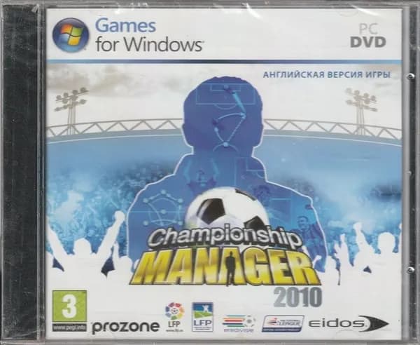 Игра Championship Manager 2010 (Jewel) (PC, Windows, Английская версия)