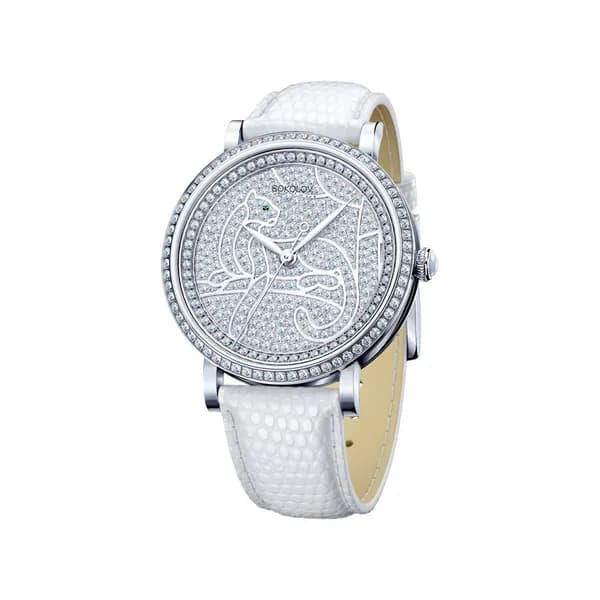SOKOLOV, Женские серебряные часы, 130300000106022, 925 проба