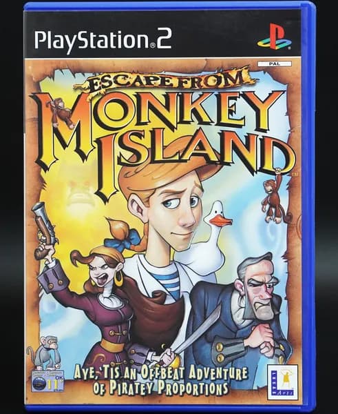 Игра Escape from Monkey Island PS2 PAL