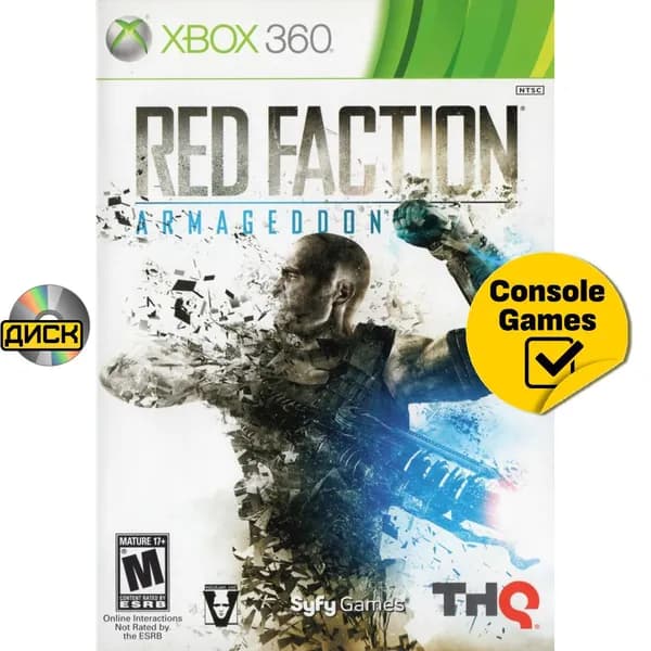 Игра Xbox 360/One Red Faction Armageddon (русская версия) (XBox 360, Русская версия)