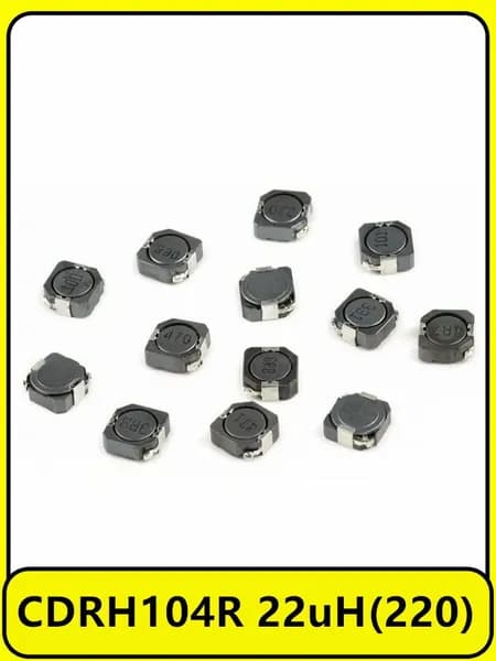 10 шт. CDRH104R 22uH(220) Экранированный силовой индуктор для поверхностного монтажа
