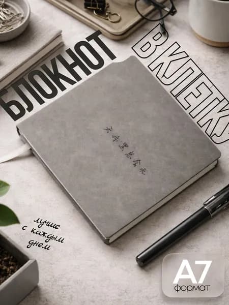 Блокнот A7, листов: 108