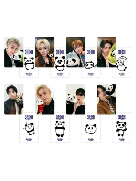 StrayKids DO IT FANS карточки 8 шт полный комплект коллекционные карты Stray Kids, лимитированная серия