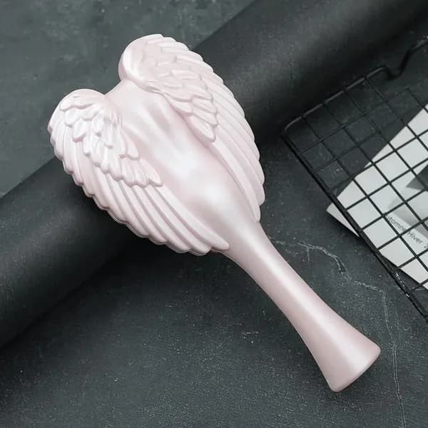 Расческа Для Волос Angel Wings, Уникальная Форма И Практичное Назначение Которой Привлекли Большое Внимание.