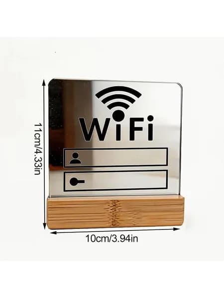 Вертикальная панель отображения логотипа WiFi