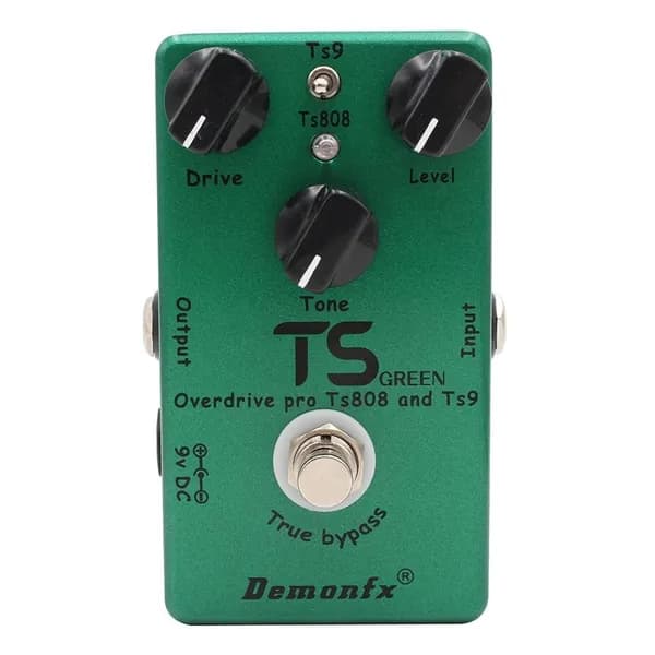 Demonfox Tube Scream Guitar Effects Overdrive Combo Pedal Для Электрогитары Овердрайв И True Buypass С Эффектами Дисторшн