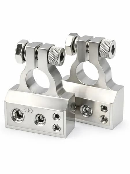 Клеммы аккумуляторные SILVER комплект 2 шт.