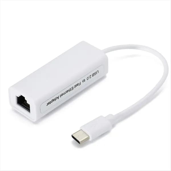 Сетевая Карта USB Type-C В Преобразователь Карт RJ45 100M Без Драйверов A