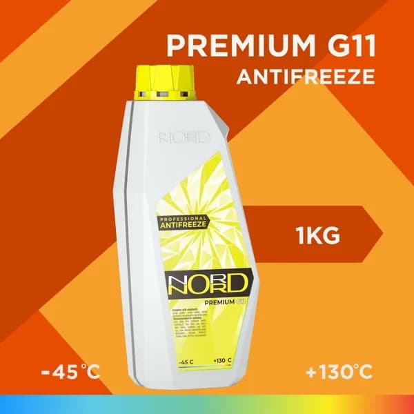 Антифриз (желтый) NORD 1L / норд 1 л