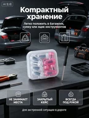 Набор для ремонта шин, 1 шт.
