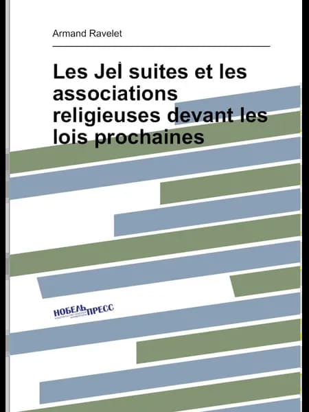 Les JeÌsuites et les associations religieuses devan