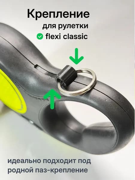 крепление для рулетки flexi