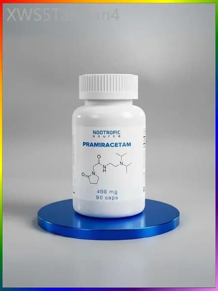 Прамирацетам Pramiracetam 400 мг 90 капсул Nootropic Source