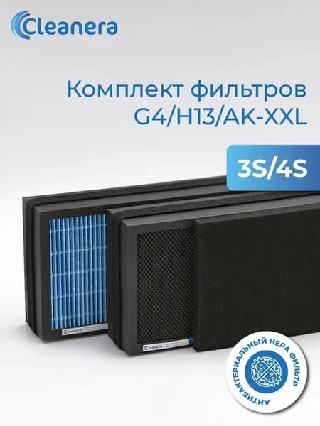 Комплект фильтров для климатической установки 3S, 4S (G4, HE